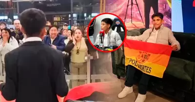 Cliver Huamn llega a Espaa para narrar el prximo partido del Real Madrid y Ma