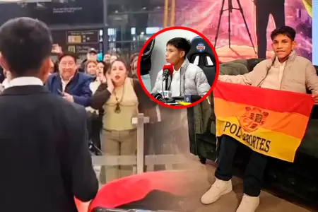 Cliver Huamn llega a Espaa para narrar el prximo partido del Real Madrid y Ma