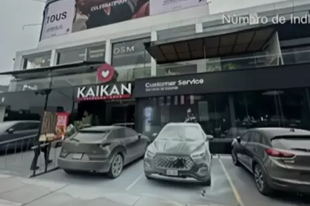 Ataque con artefacto en pleno Miraflores