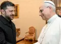 Papa Len XIV recibi a Vladimir Zelenski en el Vaticano en medio de conflicto entre Ucrania y Rusia