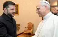Papa Len XIV recibi a Vladimir Zelenski en el Vaticano en medio de conflicto entre Ucrania y Rusia