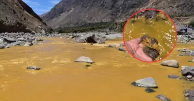 Ro Tambo se tie de amarillo por presuntos revales mineros en Moquegua.