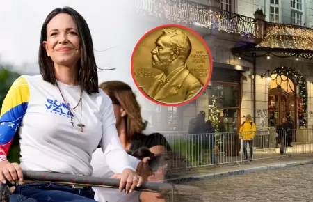 Instituto Nobel cancel la conferencia de prensa de Mara Corina Machado previo