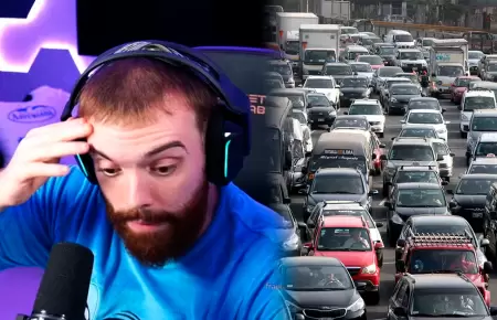 El streamer espaol Ibai Llanos relata su experiencia "surrealista" en el trfic