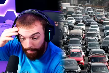 El streamer espaol Ibai Llanos relata su experiencia "surrealista" en el trfic