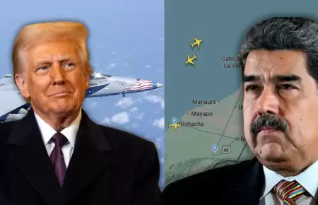 Aviones F-18 estadounidenses sobrevuelan espacio areo de Venezuela.