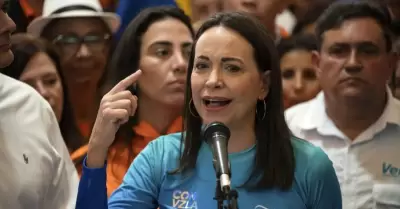 Mara Corina ir a recibir el Premio Nobel de la Paz