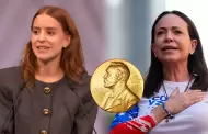 Hija de María Corina Machado recibió el premio Nobel de la Paz en su nombre: "Mi madre unió a millones de venezolanos"