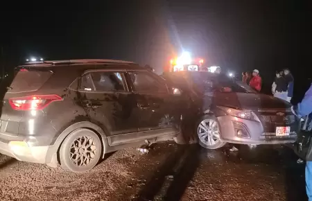 Tres hermanas fallecieron tras choque en Barranca.