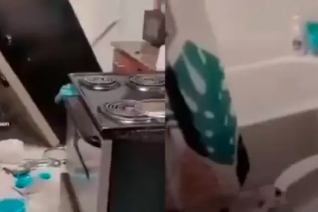 Nio destroza su hogar porque mam le quit su celular.