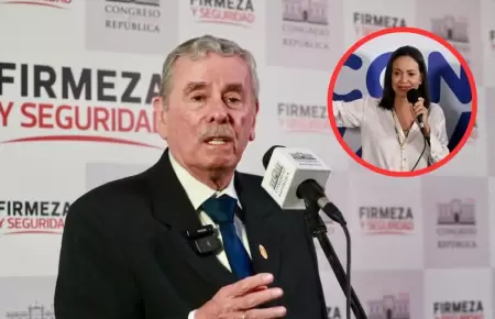 Fernando Rospigliosi envi saludo a Mara Corina Machado