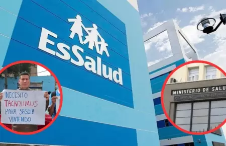 Minsa entrega segundo lote de Tacrolimus