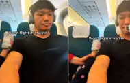 Joven comparte cómo una niña arruinó su vuelo y su madre ni la corrigió: ¡Pateaba su asiento sin parar!