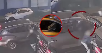 Grupo Terna de la PNP captur a 'Los Engendros de San Lorenzo' en Surquillo