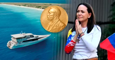 Mara Corina Machado sali de Venezuela con un barco para evitar persecucin.