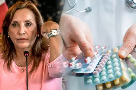 Gobierno de Boluarte permiti adquirir medicamentos sin BPM.