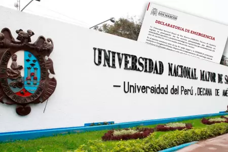 San Marcos se declara en emergencia ante falta de presupuesto.