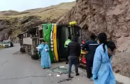 Tragedia en vía Arequipa - Cusco: 9 fallecidos y 38 heridos por volcadura de bus