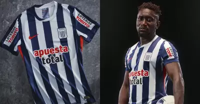 Alianza Lima present su nueva camiseta para el 2026.