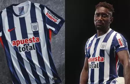 Alianza Lima present su nueva camiseta para el 2026.