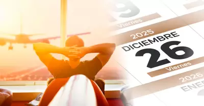 Da no laborable el 26 de diciembre.