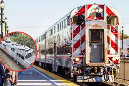 La primera marcha sin pasajeros del Tren Lima-Chosica se llev� a cabo este jueve