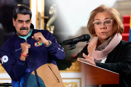 Canciller colombiana afirma que asilaran a Maduro si sale de Venezuela.