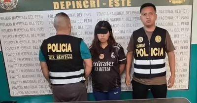 Capturan en Trujillo a 'Mueca Mabel'