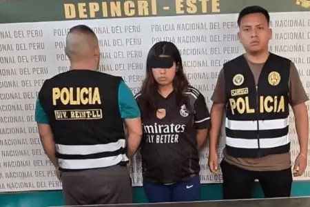 Capturan en Trujillo a 'Mueca Mabel'