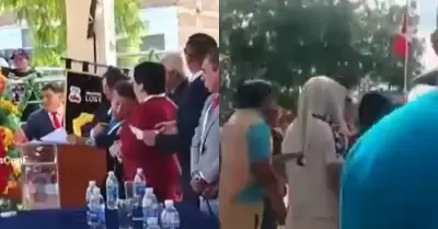 Vecinos de Los rganos atacan a huevazos a alcalde.