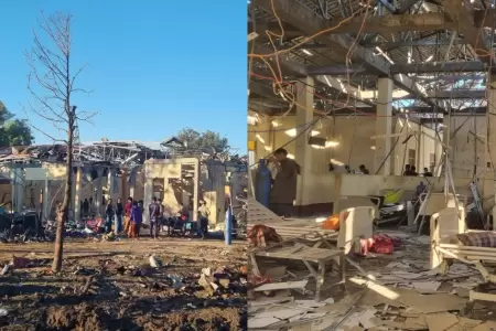 Bombardeo a hospital en Birmania deja m�s de 30 personas fallecidas.