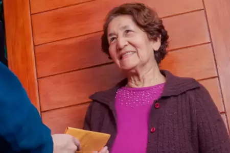 Pensionistas recibirn su dinero desde la prxima semana en sus viviendas.