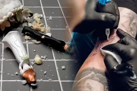 Cancela boda porque novio no borr su tatuaje.