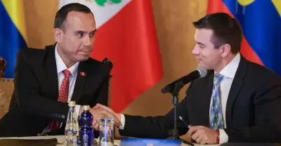 Jos Jer seal que trabajar junto a Ecuador para enfrentar a la inseguridad.