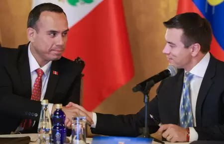 Jos Jer seal que trabajar junto a Ecuador para enfrentar a la inseguridad.