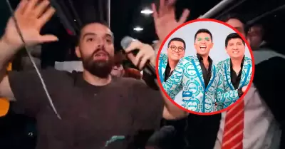 Ibai Llanos baila y canta canciones de Grupo 5.