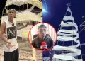 Tiktoker pide disculpas tras vandalizar rbol de Navidad de Chiclayo: "Me exced ante tanta frustracin"