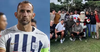 Jugadores de Alianza Lima y su publicacin tras salida de Hernn Barcos.
