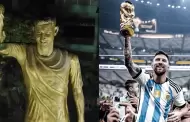 India homenajea a Lionel Messi a lo grande: Construyó imponente estatua del astro argentino