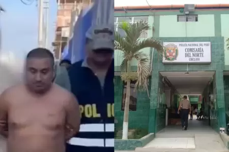 Sujeto con dos requisitorias fue capturado en Chiclayo.