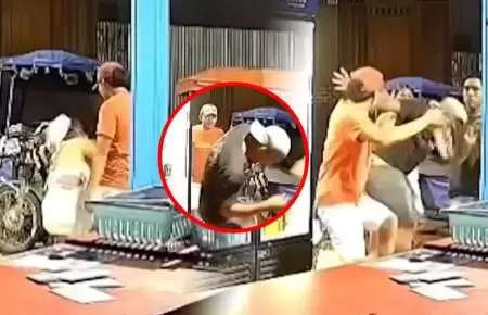 Joven que intent defender a la mujer result apualado en el pecho. Tras darse