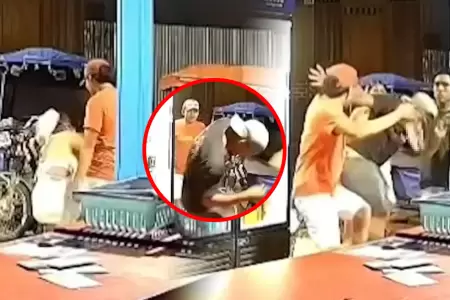 Joven que intent defender a la mujer result apualado en el pecho. Tras darse