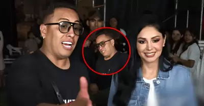 Christian Cueva estall ante la prensa