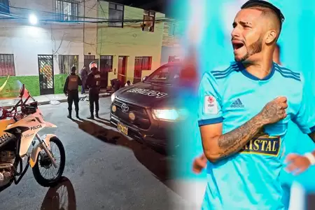 Balean casa del exfutbolista 'Pato' Arce.