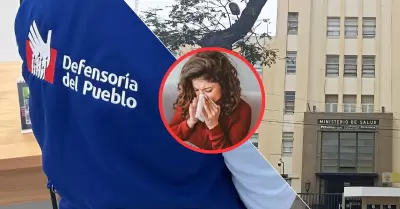 Defensora pide al Minsa tomar medidas preventivas ante gripe H3N2