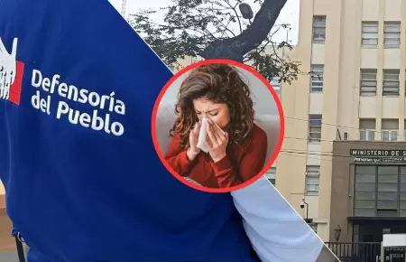 Defensora pide al Minsa tomar medidas preventivas ante gripe H3N2