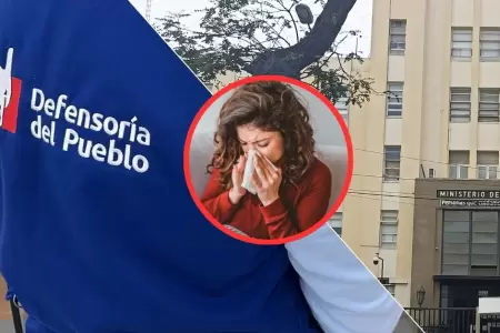 Defensor�a pide al Minsa tomar medidas preventivas ante gripe H3N2