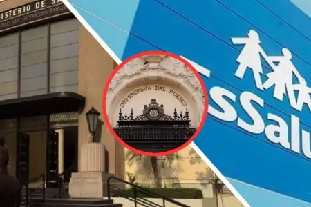 Defensor�a del Pueblo observa acciones del Minsa y EsSalud por desabastecimiento