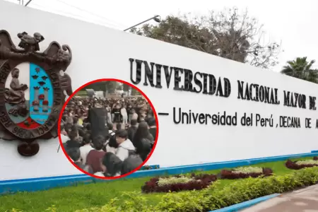 San Marcos se pronuncia tras show polmico durante celebracin estudiantil