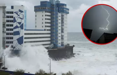 Tormenta 'Emilia' se intensifica en Espaa